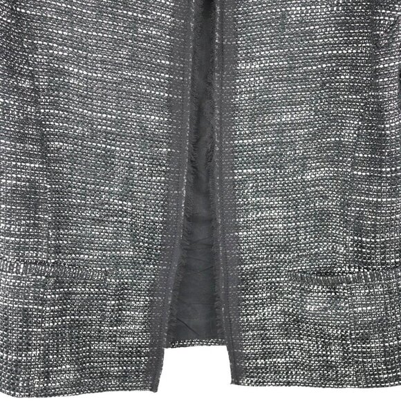 EUC Avec Les Filles Womens Tweed Open Front Blazer Jacket Size S - Picture 2 of 7